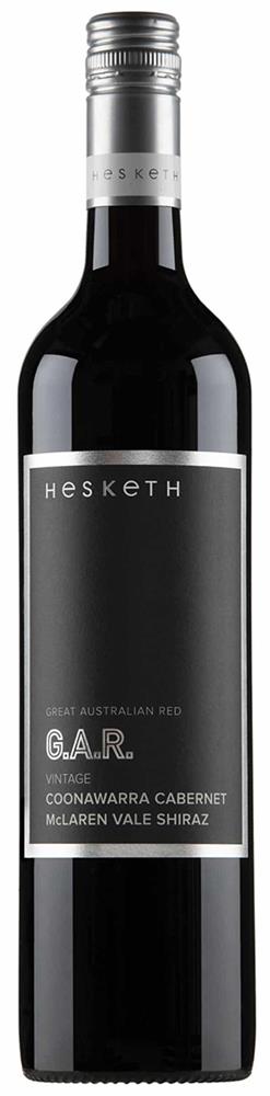 wine bottle with large black label