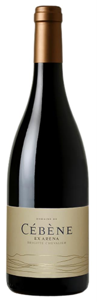 wine bottle with a yellow label