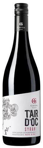 Domaine Gayda T'air d'Oc Syrah 2023, 75cl