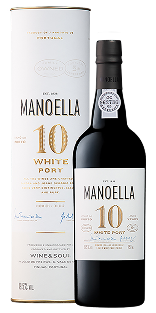 Wine & Soul Manoella 10yr Old White Extra Dry Port, 75cl