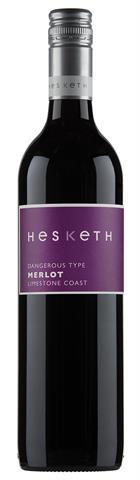 wine bottle with purple label
