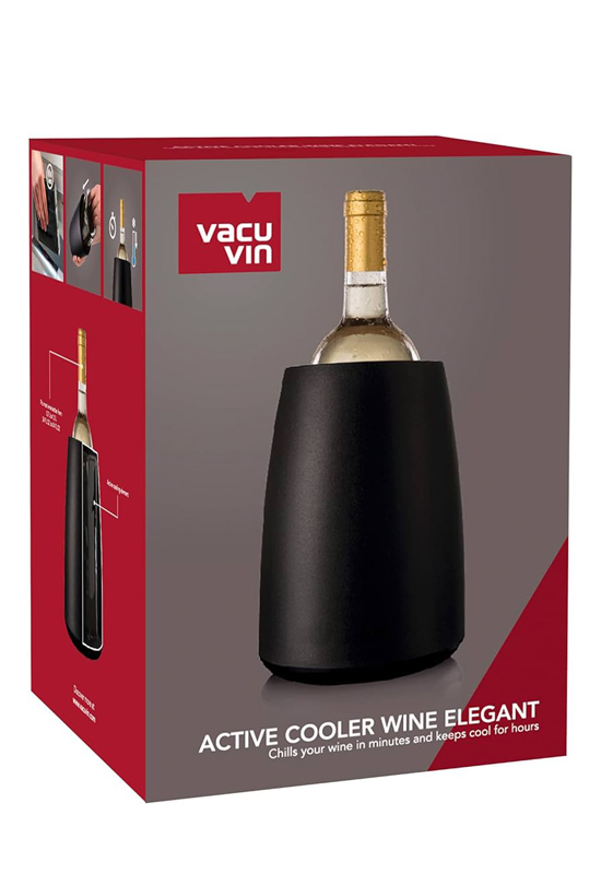 Vac-u-Vin Active Wine Cooler Elegant Black